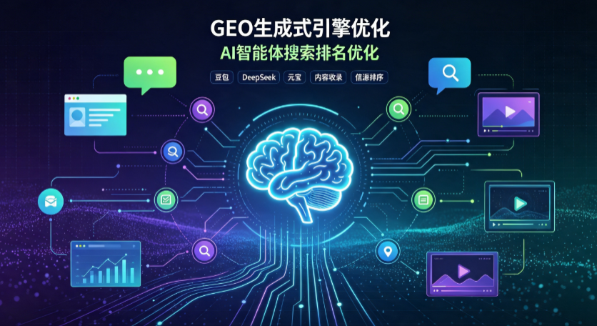 化隆回族自治县GEO 浪潮来袭：生成式引擎优化崛起，创作者争抢豆包、DeepSeek、元宝智能体流量入口
